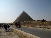 Egypt Day 2 - Pyramids of Giza / Sphinx/ Solar Boat - 11/19/10